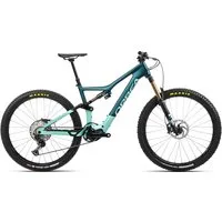 Orbea Rise M10 29er Electric Mountain Bike 2022 Ice Green/Ocean
