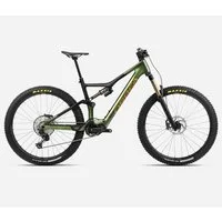 Orbea Rise M10 Electric Bike 2024 Chameleon Goblin Green/Black