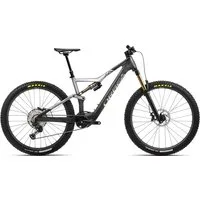 Orbea Rise M10 Electric Mountain Bike 2023 Carbon Raw/Shark Grey