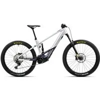 Orbea Wild M20 Electric Mountain Bike 2023 Halo Silver/Tanzanite Carbon