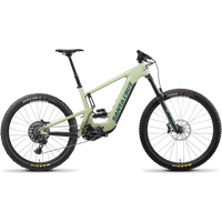 Santa Cruz Heckler C R MX Electric Bike 2023 Gloss Avocado Green