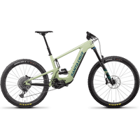 Santa Cruz Heckler C S MX Electric Bike 2023 Gloss Avocado Green