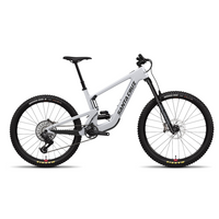 Santa Cruz Heckler SL C GX AXS Electric Mountain Bike 2024 Matte Silver