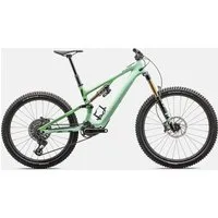 Specialized Levo SL Pro Carbon Electric Bike 2024 Gloss Oasis/Oasis Tint Over Silver/Satin Black