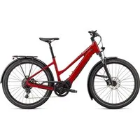 Specialized Turbo Vado 4.0 Step Through Electric Bike 2024 Red Tint/Silver