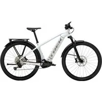 Trek Powerfly Equipped Sport 5 Electric Bike 2024 White Prismatic/Plasma Grey Pearl