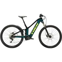 Trek Powerfly FS 4 625 Electric Mountain Bike 2022 Aquatic/Trek Black