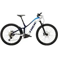 Trek Powerfly FS 7 Electric Mountain Bike 2022 White/Alpine/Blue