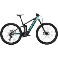 Trek Rail 5 Deore 500w Electric Mountain Bike 2022 Black/Miami Green