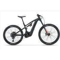 Whyte E-180 S MX Super Enduro Electric Bike 2023 Matte Black/Chilli/Grey