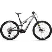 Whyte E-Lyte 150 RSX Electric Bike 2024 Gloss Silver/Matt UD Carbon