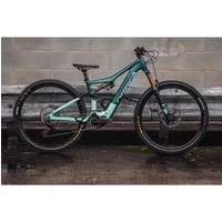 2nd Hand Orbea Rise M10 Medium Electric Bike 2021 Ice Green/Ocean