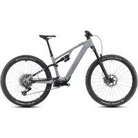 Cube AMS Hybrid One44 C:68X TM 400X Electric Bike 2024 Swamp Grey/Purple Flex