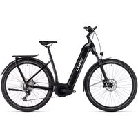 Cube Kathmandu Hybrid EXC 750 Easy Entry Electric Bike 2024 Grey/Silver