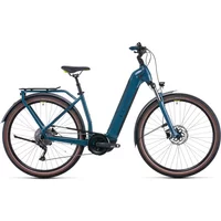 Cube Kathmandu Hybrid One 625 Easy Ease Electric Bike 2022 Teal/Lime