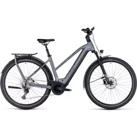 Cube Kathmandu Hybrid Pro 750 Trapeze Electric Bike 2024 Flash Grey/Black