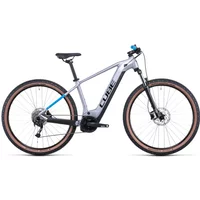 Cube Reaction Hybrid Performance 500 Electric Bike 2022 Silver/Blue