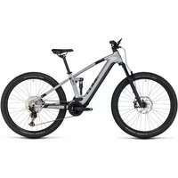 Cube Stereo Hybrid 120 Race 750 Electric Bike 2024 Polar Silver/Black