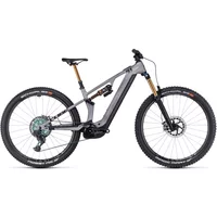 Cube Stereo Hybrid One55 SLT 750 Electric Bike 2024 Prizm Silver/Carbon