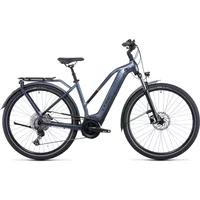 Cube Touring Hybrid Pro 500 Electric Bike Trapeze 2022 Grey/Black