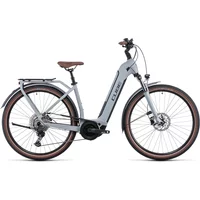 Cube Touring Hybrid Pro 625 EE Electric Hybrid Bike 2022 Lunar/Grey