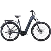 Cube Touring Hybrid Pro 625 EE Electric Hybrid Bike Grey/Black