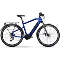 Haibike Trekking 4 Electric Bike 2022 High Gloss/Matte/Blue/Black