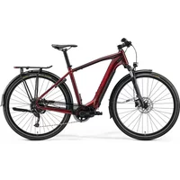 Merida Espresso 400 S EQ Electric Hybrid Bike 2022 Red/Black