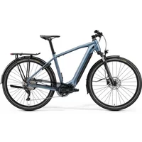 Merida Espresso 500 EQ Electric Bike 2022 Silk Steel Blue