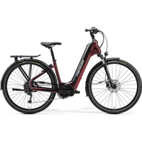 Merida Espresso City 400 EQ Electric Hybrid Bike 2022 Red/Black