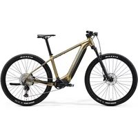 Merida eBig Nine 775 Electric Bike 2023 Gold/Blue/Black