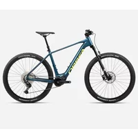 Orbea Urrun 30 Electric Bike 2024 Borealis Blue/Luminous Yellow