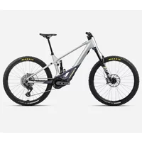 Orbea Wild M11 AXS Electric Bike 2024 Halo Silver/Tanzanite Carbon View