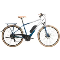 Raleigh Array Cross Bar Electric Bike 2023 Silver