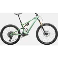 Specialized Levo SL Pro Carbon Electric Bike 2024 Gloss Oasis/Oasis Tint Over Silver/Satin Black