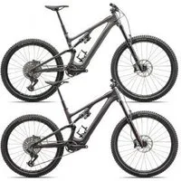 Specialized Turbo Levo Sl Expert Carbon Mullet Electric Mountain Bike S3 - Satin Red Tint Over Carbon/Maroon/Silver Dust