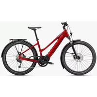 Specialized Turbo Vado 3.0 Stepthru Electric Bike 2024 Red Tint/Silver