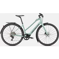 Specialized Turbo Vado SL 4.0 Step-Through EQ Electric Hybrid Bike 2024 White Sage/ Black