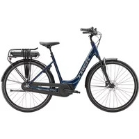 Trek District+ 2 Lowstep 300WH Electric Bike 2023 mulsanne Blue