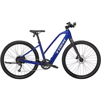 Trek Dual Sport+2 Stagger Electric Bike 2023 Hex Blue