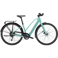 Trek FX+2 Stagger Electric Bike 2023 Blue Sage