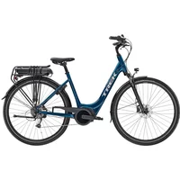 Trek Verve+ 1 Lowstep 300wh Electric Bike 2022 Dark aquatic