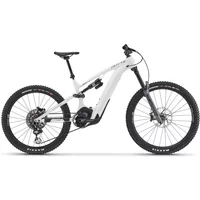 Whyte E-180 WORKS MX Super Enduro Electric Bike 2023 Gloss White/Black