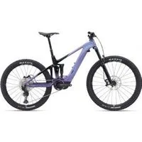 Giant Liv Intrigue X Advanced E+ Elite 2 Womens Carbon Mullet Electric Mountain Bike 2024 Small - Gloss Digital Blurple/Black