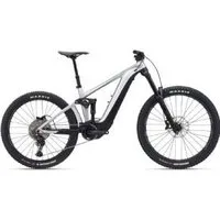 Giant Reign E+ 3 Mullet Electric Mountain Bike 2024 Large - Gloss Raw Aluminium/Black