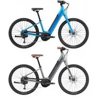 Cannondale Adventure Neo 4 27.5 Electric City Bike Small - Electric Blue