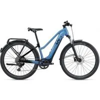 Giant Liv Amiti E+ 1 Womens Hybrid Electric Bike Medium - Estoril Blue