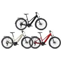 Specialized Turbo Vado 5.0 Step-through 27.5 Electric Bike  2024 Medium - Cast Black/Silver Reflective