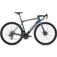 Giant Defy Advanced E+ Elite 0 Electric Road Bike 2025 Medium/Large - Gloss Blue Dragonfly/Black