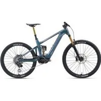 Giant Trance X Advanced E+ Elite 0 Carbon Mullet Electric Mountain Bike  2024 Medium - Gloss Blue Dragonfly